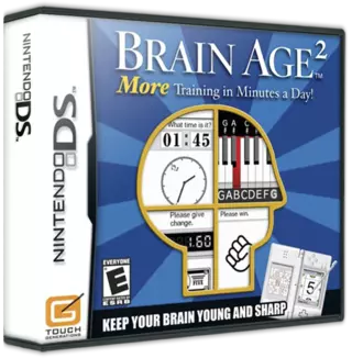 jeu Brain Age 2 - More Training in Minutes a Day!